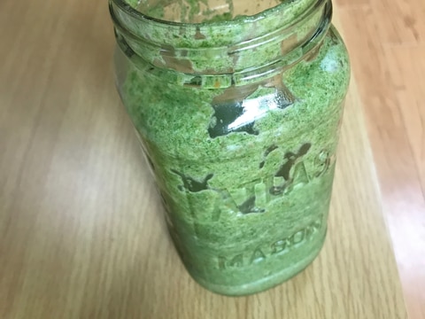 野菜を簡単に摂れる！グリーンスムージー！